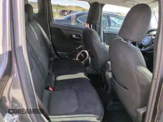 2017 Jeep Renegade Latitude with VIN ZACCJBBB8HPG59910, listed as a Copart auction lot 54883215 with 127,119 mi miles and Salvage title. Bid and sale history available at DreamBid. Image 10.