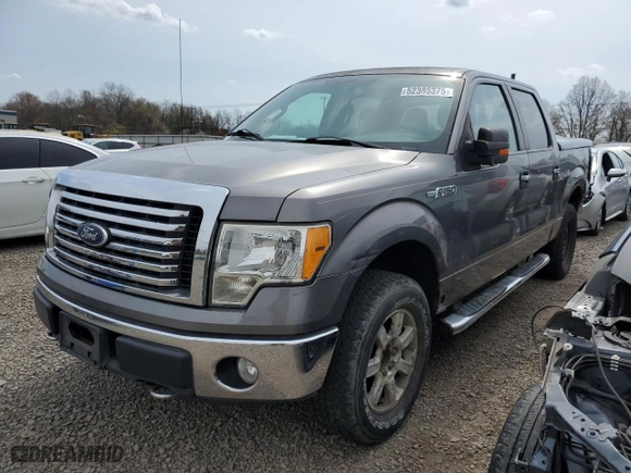 2010 Ford F-150 XL with VIN 1FTFW1EV3AFD37618, listed as a Copart auction lot 52385375 with 232,934 mi miles and Salvage Title. Bid and sale history available at carsss.com. Image 1.