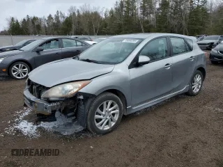 2012 Mazda Mazda3 i Touring with VIN JM1BL1L70C1686070, listed as a Copart auction lot 49896285 with 151,296 mi miles and Salvage Title. Bid and sale history available at carsss.com. Image 1.