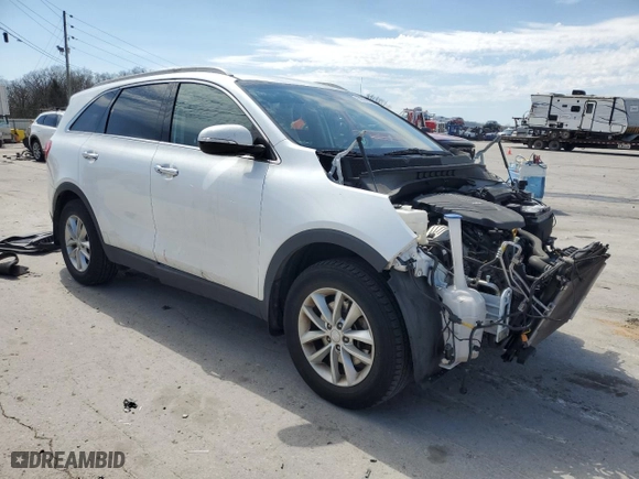 2017 Kia Sorento LX V6 with VIN 5XYPG4A5XHG308908, listed as a Copart auction lot 50786265 with 76,023 mi miles and Salvage Title. Bid and sale history available at carsss.com. Image 4.