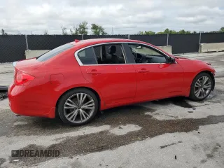 2013 Infiniti G37 Journey with VIN JN1CV6AP7DM303064, listed as a Copart auction lot 56461445 with 110,465 mi miles and Salvage title. Bid and sale history available at DreamBid. Image 3.