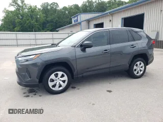 2023 Toyota RAV4 LE with VIN 2T3F1RFV9PC342858, listed as a Copart auction lot 59694585 with 35,588 mi miles and Salvage title. Bid and sale history available at DreamBid. Image 1.