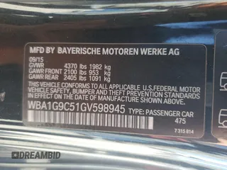 2016 BMW 2 Series 228i xDrive z VIN WBA1G9C51GV598945, wystawiony jako Copart lot #47465645 z przebiegiem 86 900 mil mil oraz Szkoda całkowita • Salvage title. Historia ofert i sprzedaży dostępna na DreamBid. Obrazek 15.
