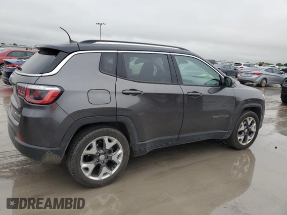 2020 Jeep Compass Limited with VIN 3C4NJCCB8LT150706, listed as a Copart auction lot 51294675 with 90,893 mi miles and Clean title. Bid and sale history available at DreamBid. Image 3.