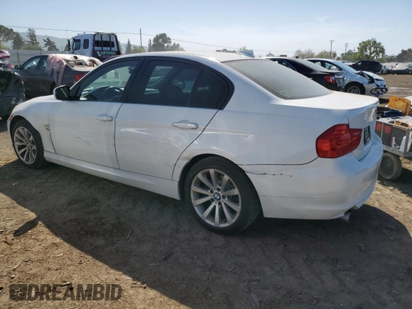 2011 BMW 3 Series 328i xDrive with VIN WBAPK5G55BNN28370, listed as a Copart auction lot 53130265 with Not Provided miles and Salvage Title. Bid and sale history available at carsss.com. Image 2.