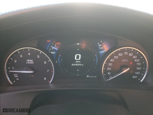 2016 Cadillac CT6 Luxury AWD with VIN 1G6KD5RS7GU167525, listed as a Copart auction lot 44448975 with 84,404 mi miles and Salvage Title. Bid and sale history available at carsss.com. Image 9.