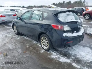 2013 Mazda 3 i Touring with VIN JM1BL1LP3D1724540, listed as a IAAI auction lot 41528716 with 217,670 mi miles and . Bid and sale history available at carsss.com. Image 3.