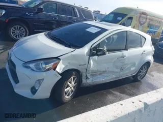 2015 Toyota Prius c One with VIN JTDKDTB35F1114505, listed as a IAAI auction lot 41159078 with 126,335 mi miles. Bid and sale history available at carsss.com. Image 14.