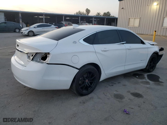 2016 Chevrolet Impala LS with VIN 2G11X5SA8G9160882, listed as a Copart auction lot 84731724 with 0 mi miles and Salvage Title. Bid and sale history available at carsss.com. Image 3.