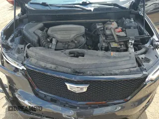 2021 Cadillac XT6 Sport with VIN 1GYKPGRS0MZ187818, listed as a Copart auction lot 66967824 with 66,956 mi miles and Salvage Title. Bid and sale history available at carsss.com. Image 12.