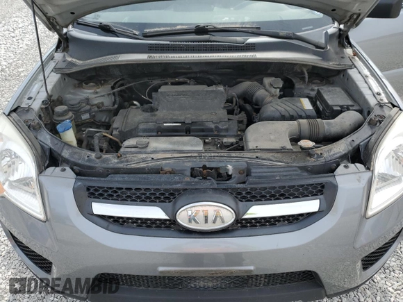 2010 Kia Sportage LX with VIN KNDKG3A45A7706946, listed as a Copart auction lot 50245845 with 111,884 mi miles and Salvage Title. Bid and sale history available at carsss.com. Image 12.