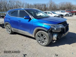 2021 Kia Seltos S with VIN KNDEU2AA4M7051091, listed as a Copart auction lot 48225815 with 82,403 mi miles and Salvage Title. Bid and sale history available at DreamBid. Image 4.