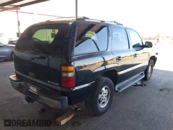 2002 Chevrolet Tahoe LS with VIN 1GNEC13V42J188049, listed as a IAAI auction lot 42538707 with 287,452 mi miles and . Bid and sale history available at DreamBid. Image 4.