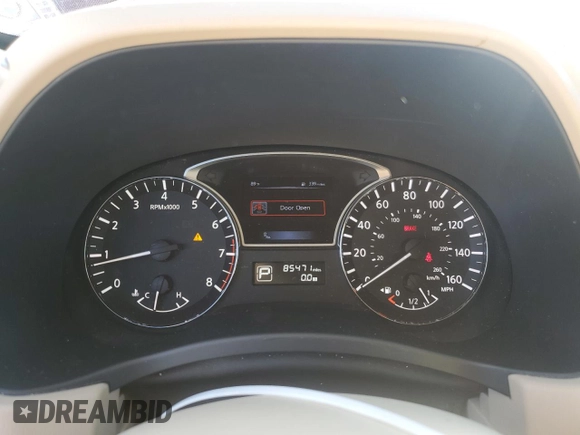 2015 Nissan Pathfinder SV with VIN 5N1AR2MN7FC669994, listed as a Copart auction lot 49634055 with 85,471 mi miles and Salvage Title. Bid and sale history available at carsss.com. Image 9.