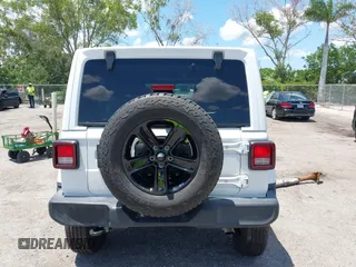 2023 Jeep Wrangler Willys with VIN 1C4HJXDN1PW546425, listed as a IAAI auction lot 42503380 with 25,245 mi miles and . Bid and sale history available at DreamBid. Image 16.
