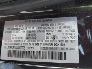 2016 Mazda CX-5 Sport with VIN JM3KE2BY4G0807776, listed as a IAAI auction lot 42206641 with 136,809 mi miles and . Bid and sale history available at DreamBid. Image 9.
