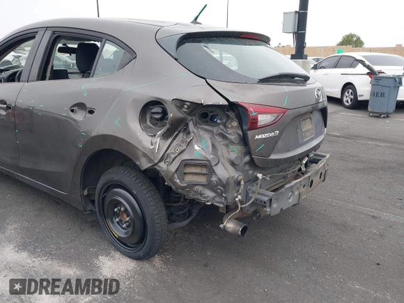 2015 Mazda 3 i Touring with VIN JM1BM1L7XF1261134, listed as a IAAI auction lot 42164554 with 130,570 mi miles and . Bid and sale history available at DreamBid. Image 6.
