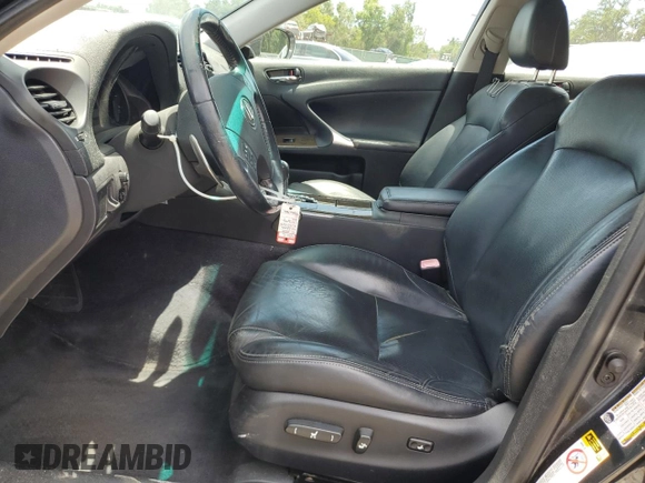 2010 Lexus IS 250 with VIN JTHCF5C24A5043992, listed as a Copart auction lot 60316465 with 94,318 mi miles and Salvage title. Bid and sale history available at DreamBid. Image 7.