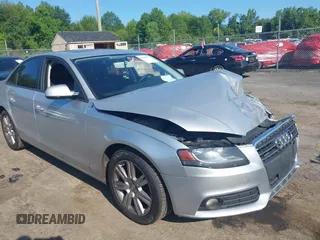 2011 Audi A4 Premium with VIN WAUBFAFL9BA078768, listed as a IAAI auction lot 42409177 with 113,214 mi miles and . Bid and sale history available at DreamBid. Image 1.