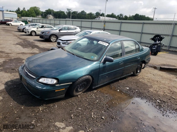 2000 Chevrolet Malibu with VIN 1G1ND52J4Y6343442, listed as a Copart auction lot 62393214 with 104,399 mi miles and Salvage Title. Bid and sale history available at carsss.com. Image 1.