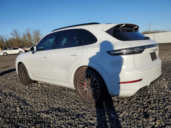 2021 Porsche Cayenne GTS with VIN WP1AG2AY0MDA35179, listed as a Copart auction lot 87866625 with 33,235 mi miles and Salvage title. Bid and sale history available at DreamBid. Image 2.