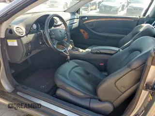 2005 Mercedes-Benz CLK 500 with VIN WDBTK75J75F147923, listed as a Copart auction lot 53743485 with 181,045 mi miles and Clean title. Bid and sale history available at DreamBid. Image 7.