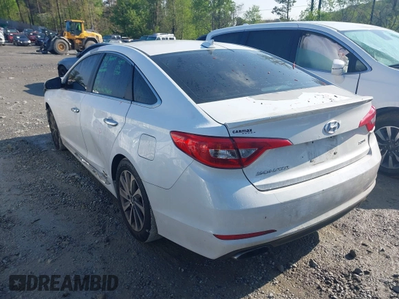 2015 Hyundai Sonata Limited with VIN 5NPE34AF2FH055617, listed as a IAAI auction lot 41977619 with 139,365 mi miles and . Bid and sale history available at carsss.com. Image 3.
