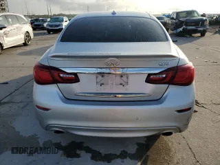 2017 Infiniti Q70 3.7 with VIN JN1BY1AP6HM740551, listed as a Copart auction lot 54435405 with 103,557 mi miles and Salvage Title. Bid and sale history available at DreamBid. Image 6.