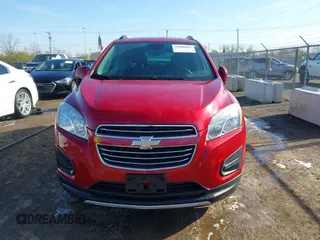 2015 Chevrolet Trax LT with VIN KL7CJLSB4FB110554, listed as a IAAI auction lot 42000016 with 125,959 mi miles. Bid and sale history available at carsss.com. Image 12.
