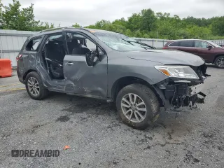 2015 Nissan Pathfinder SL with VIN 5N1AR2MM2FC626753, listed as a Copart auction lot 58990055 with Not provided miles and Salvage title. Bid and sale history available at DreamBid. Image 4.