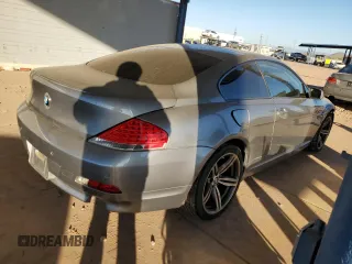 2007 BMW 6 Series 650i with VIN WBAEH13537CR52749, listed as a Copart auction lot 83858374 with 154,700 mi miles and Clean Title. Bid and sale history available at carsss.com. Image 3.