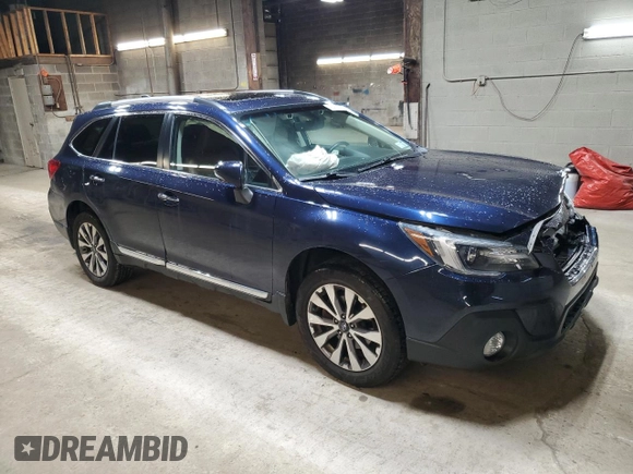 2018 Subaru Outback Touring with VIN 4S4BSATC4J3203175, listed as a Copart auction lot 49438015 with 36,089 mi miles and Salvage title. Bid and sale history available at DreamBid. Image 4.