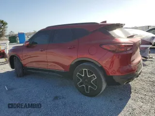 2023 Chevrolet Blazer RS with VIN 3GNKBERS1PS226319, listed as a Copart auction lot 54882465 with 18,453 mi miles and Salvage title. Bid and sale history available at DreamBid. Image 2.