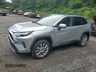 2025 Toyota RAV4 XLE Premium with VIN 2T3A1RFV6SC503413, listed as a Copart auction lot 62786075 with 831 mi miles and Salvage title. Bid and sale history available at DreamBid. Image 1.