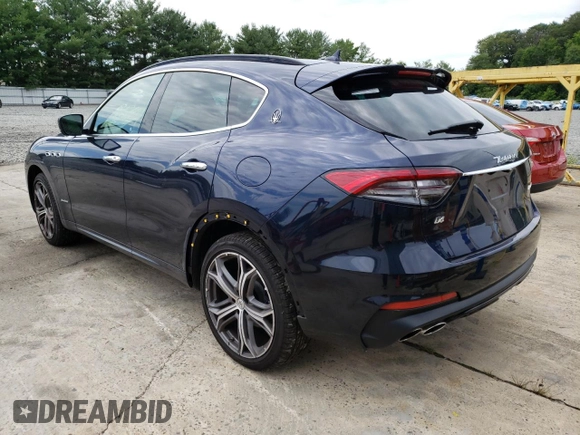 2021 Maserati Levante GranSport with VIN ZN661XUS7MX372264, listed as a Copart auction lot 58871783 with 14,373 mi miles. Bid and sale history available at carsss.com. Image 2.