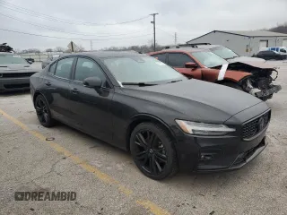 2024 Volvo S60 Plus Black Edition with VIN 7JRL12FH1RG282206, listed as a Copart auction lot 41451055 with 53,336 mi miles and Clean title. Bid and sale history available at DreamBid. Image 4.