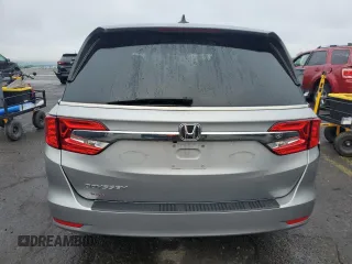 2019 Honda Odyssey EX with VIN 5FNRL6H59KB022682, listed as a Copart auction lot 58787265 with 54,803 mi miles and Salvage title. Bid and sale history available at DreamBid. Image 6.