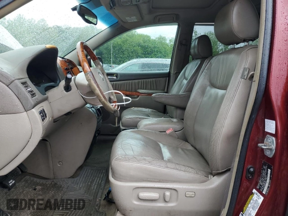 2006 Toyota Sienna XLE z VIN 5TDBA22C66S055082, wystawiony jako Copart lot #56832985 z przebiegiem 269 443 mil mil oraz Czysty tytuł • Clean title. Historia ofert i sprzedaży dostępna na DreamBid. Obrazek 7.