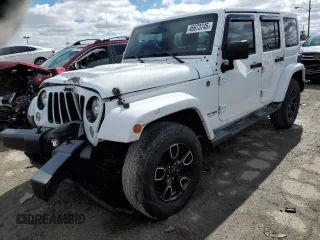 2018 Jeep Wrangler JK Unlimited Altitude with VIN 1C4BJWEG2JL834687, listed as a Copart auction lot 46673745 with 101,447 mi miles and Salvage Title. Bid and sale history available at carsss.com. Image 1.