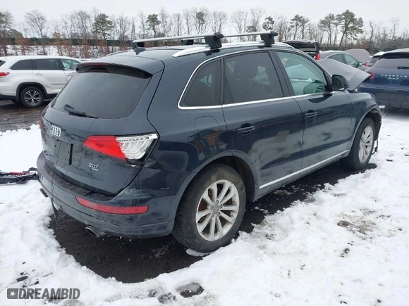 2013 Audi Q5 Premium Plus with VIN WA1LFAFP5DA089032, listed as a IAAI auction lot 41539275 with 165,736 mi miles. Bid and sale history available at carsss.com. Image 4.