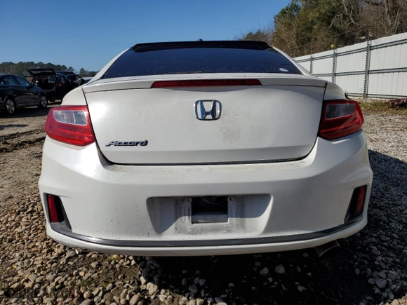 2014 Honda Accord Coupe EX-L with VIN 1HGCT1B86EA003811, listed as a Copart auction lot 43757245 with 105,604 mi miles and Salvage Title. Bid and sale history available at carsss.com. Image 6.