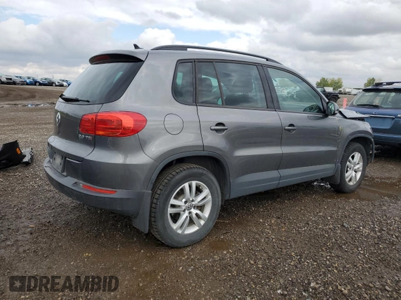 2017 Volkswagen Tiguan with VIN WVGHV7AX1HK017717, listed as a Copart auction lot 64948373 with 77,825 mi miles and Salvage title. Bid and sale history available at DreamBid. Image 3.