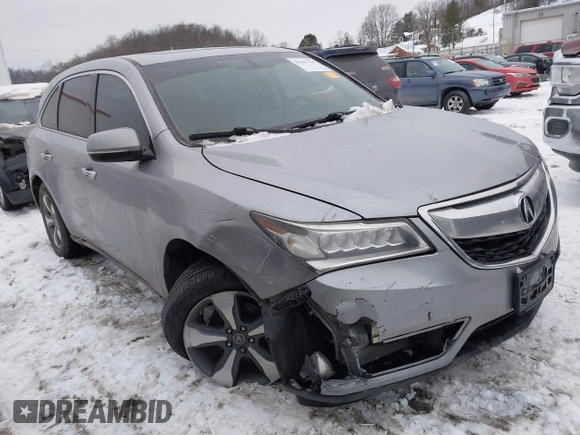 2016 Acura MDX z VIN 5FRYD4H21GB055166, wystawiony jako IAAI lot #41341135 z przebiegiem 101 159 mil mil oraz . Historia ofert i sprzedaży dostępna na DreamBid. Obrazek 1.