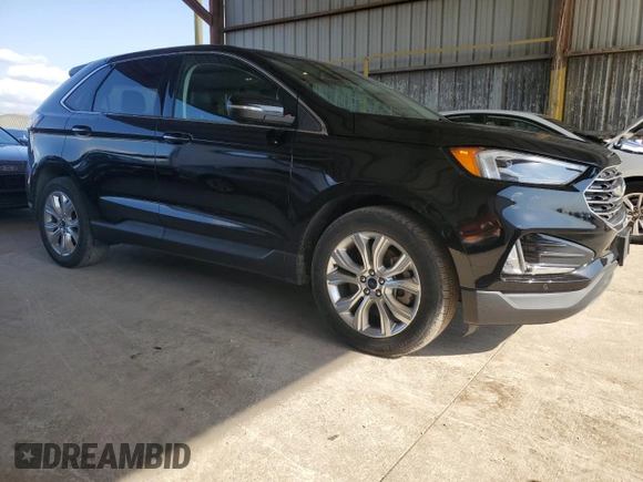 2022 Ford Edge Titanium with VIN 2FMPK4K99NBA55284, listed as a Copart auction lot 50107305 with 71,299 mi miles and Clean Title. Bid and sale history available at carsss.com. Image 4.