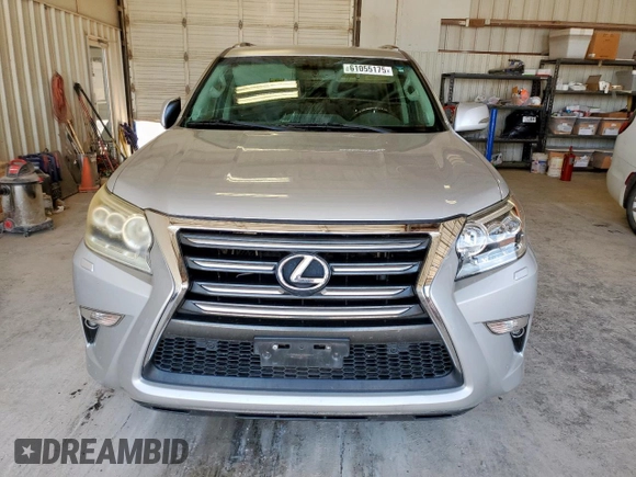 2014 Lexus GX 460 with VIN JTJBM7FXXE5069179, listed as a Copart auction lot 61055175 with 222,692 mi miles and Salvage title. Bid and sale history available at DreamBid. Image 5.