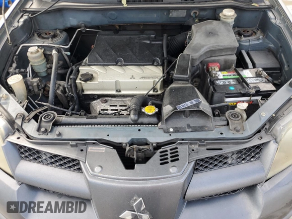 2004 Mitsubishi Outlander LS with VIN JA4LX31FX4U046408, listed as a Copart auction lot 78722924 with 174,908 mi miles and Salvage Title. Bid and sale history available at carsss.com. Image 12.