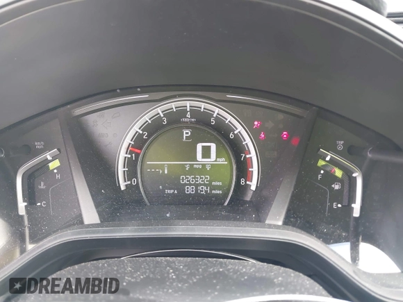 2018 Honda CR-V LX with VIN 2HKRW5H30JH414854, listed as a IAAI auction lot 42003596 with 26,322 mi miles and . Bid and sale history available at DreamBid. Image 7.