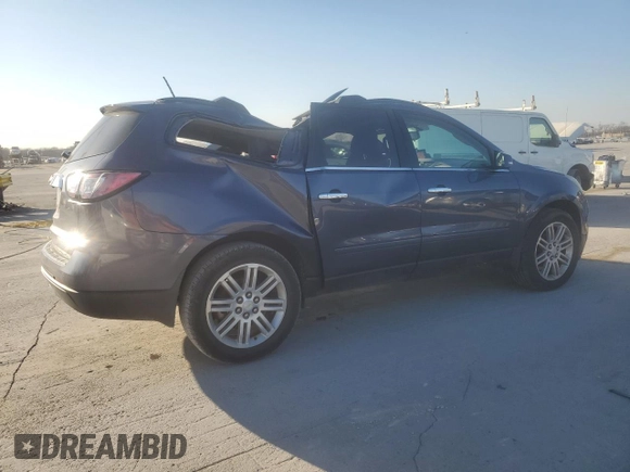 2014 Chevrolet Traverse LT with VIN 1GNKRGKD1EJ299207, listed as a Copart auction lot 47735835 with 92,475 mi miles and Clean Title. Bid and sale history available at carsss.com. Image 3.