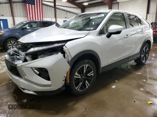2025 Mitsubishi Eclipse Cross SE with VIN JA4ATWAA7SZ004366, listed as a Copart auction lot 57939975 with 6,927 mi miles and Salvage title. Bid and sale history available at DreamBid. Image 1.