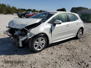 2019 Toyota Corolla Hatchback SE with VIN JTNK4RBE8K3051222, listed as a Copart auction lot 71720484 with 0 mi miles and Non Repairable. Bid and sale history available at carsss.com. Image 1.